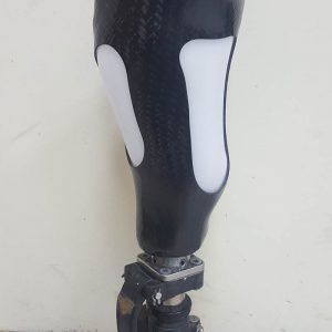 בית גדם גמיש לתותבת רגל עם מסגרת קרבון